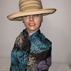 Elegant Tan Straw Hat for Women